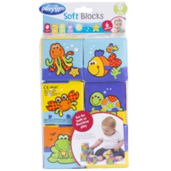 Playgro Zachte Blokken Waterdieren - Paars -Speelwereld Plezier 1199883 2cfe1437