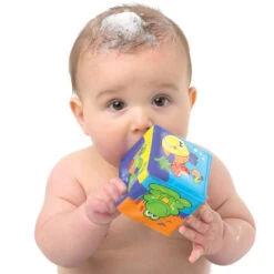 Playgro Zachte Blokken Waterdieren - Paars -Speelwereld Plezier 1199883 7a9bb3a6