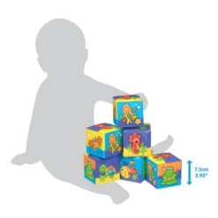 Playgro Zachte Blokken Waterdieren - Paars -Speelwereld Plezier 1199883 ca9307e8