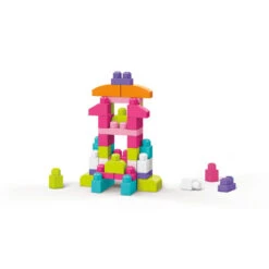 Mega Bloks First Builders Blokkenzak - 60 Stuks - Roze -Speelwereld Plezier 1204941 d31eb4e9