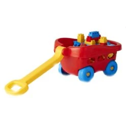 Abrick Trekwagen Met 60 Blokken