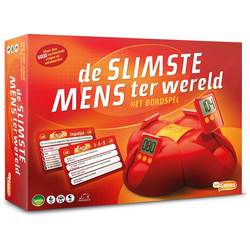 De Slimste Mens Ter Wereld: Het Bordspel 1 De Slimste Mens Ter Wereld: Het Bordspel