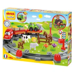 Abrick Treinset Met Dieren