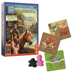 999 Games Carcassonne Uitbreiding: Kathedralen & Herbergen