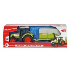 Dickie Toys Claas Tractor Met Aanhangwagen -Speelwereld Plezier 1416020 f6b6f419