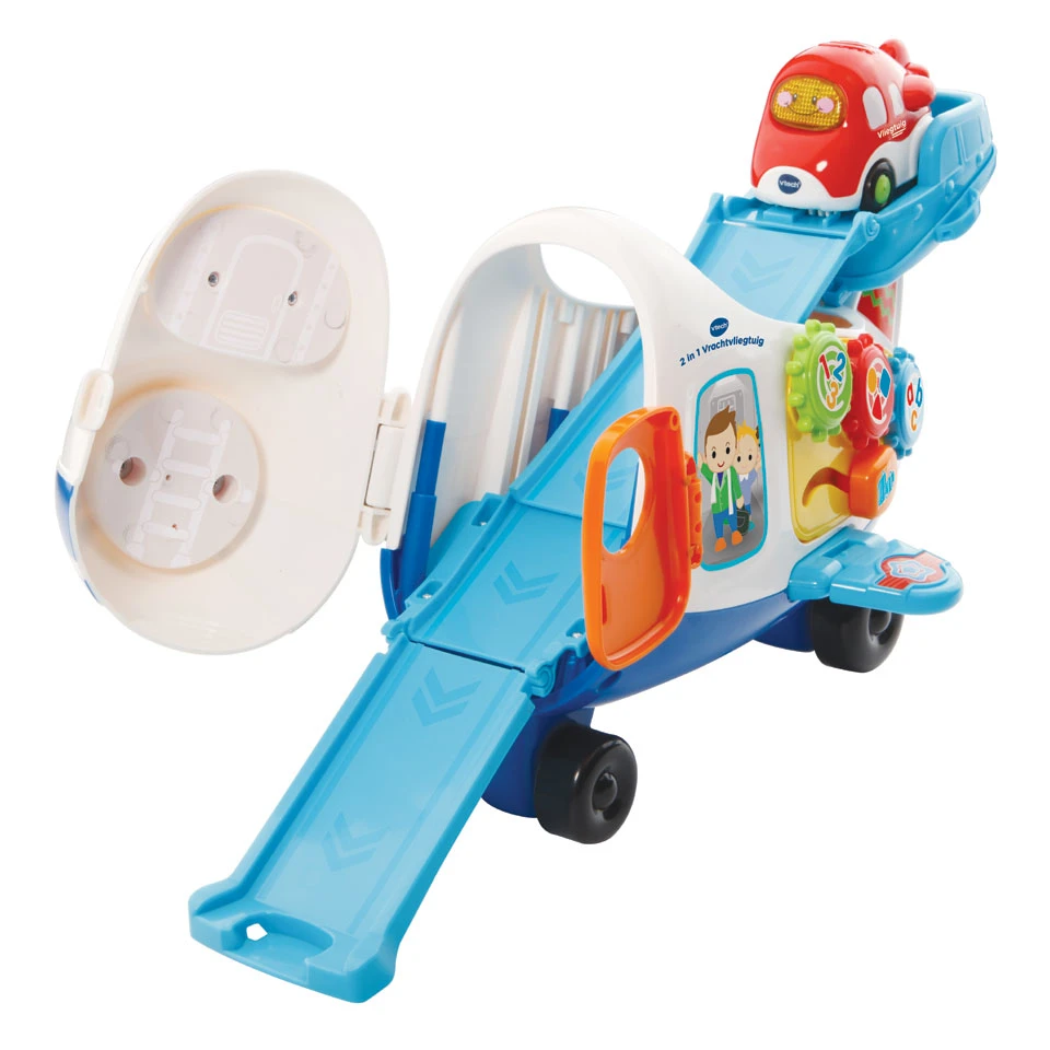 VTech Toet Toet Auto's 2-in-1 Vrachtvliegtuig Vince 2 VTech Toet Toet Auto's 2-in-1 Vrachtvliegtuig Vince - Afbeelding 2