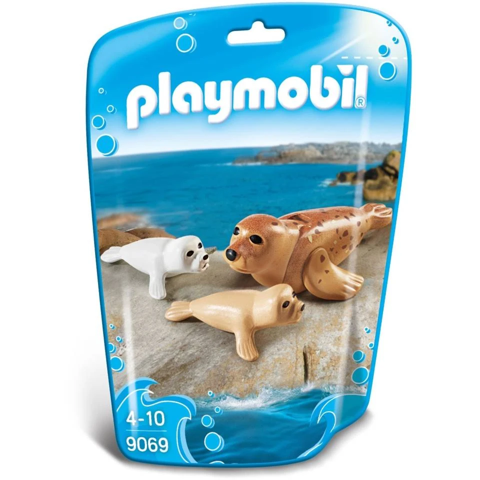 PLAYMOBIL Family Fun Zeehond Met Pups 9069 2 PLAYMOBIL Family Fun Zeehond Met Pups 9069 - Afbeelding 2