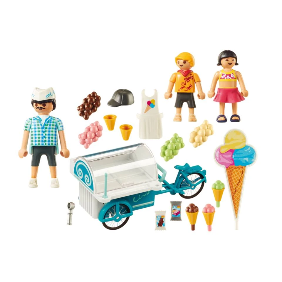PLAYMOBIL Family Fun Ijsjesverkoper 9426 2 PLAYMOBIL Family Fun Ijsjesverkoper 9426 - Afbeelding 2