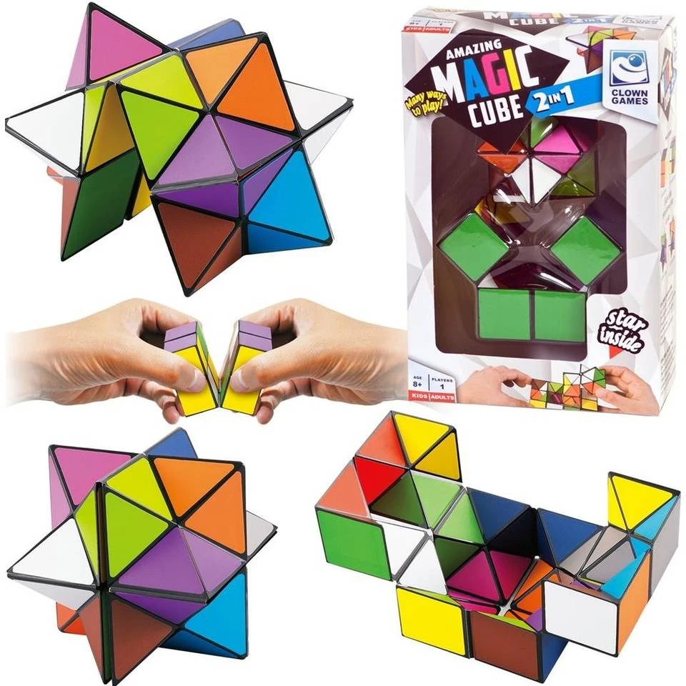 Magic Cube 2-in-1 Breinbreker 3 Magic Cube 2-in-1 Breinbreker - Afbeelding 3