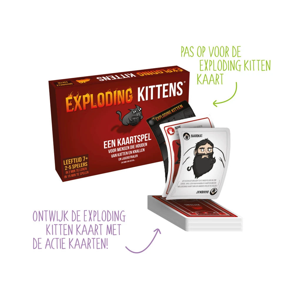 ASMODEE Exploding Kittens 4 ASMODEE Exploding Kittens - Afbeelding 4