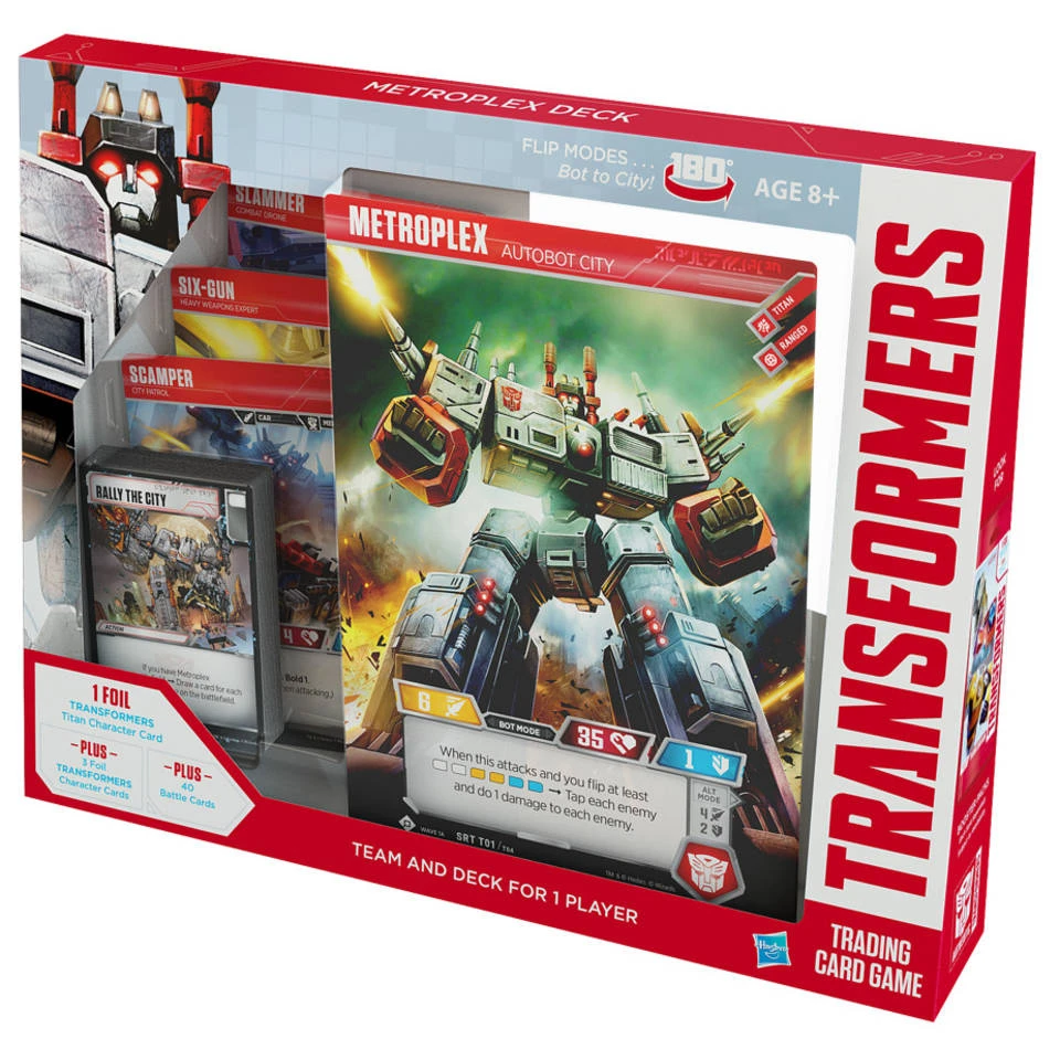 ASMODEE Transformers TCG Metroplex Deck 1 ASMODEE Transformers TCG Metroplex Deck
