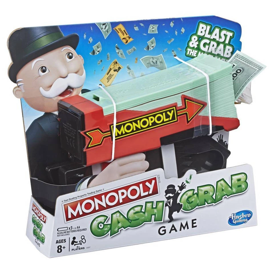 Hasbro Gaming Monopoly Geld Graaien 2 Hasbro Gaming Monopoly Geld Graaien - Afbeelding 2