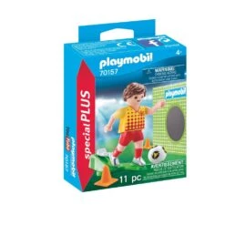 PLAYMOBIL SpecialPLUS Voetballer Met Doel 70157 -Speelwereld Plezier 1976870 3b601511