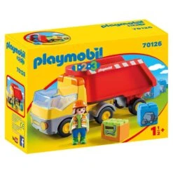 PLAYMOBIL 1.2.3 Kiepwagen 70126