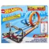 Hot Wheels Action Dubbele Looping Speelset