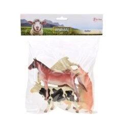 No Brand Animal World Boerderijdieren In Zak 5-delig