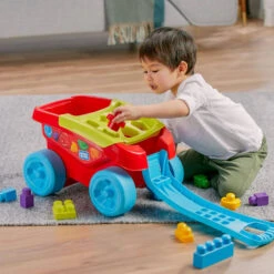 Mega Bloks Mijn Eerste Blokken Wagen Vormsorteerder -Speelwereld Plezier 1980342 589565e6