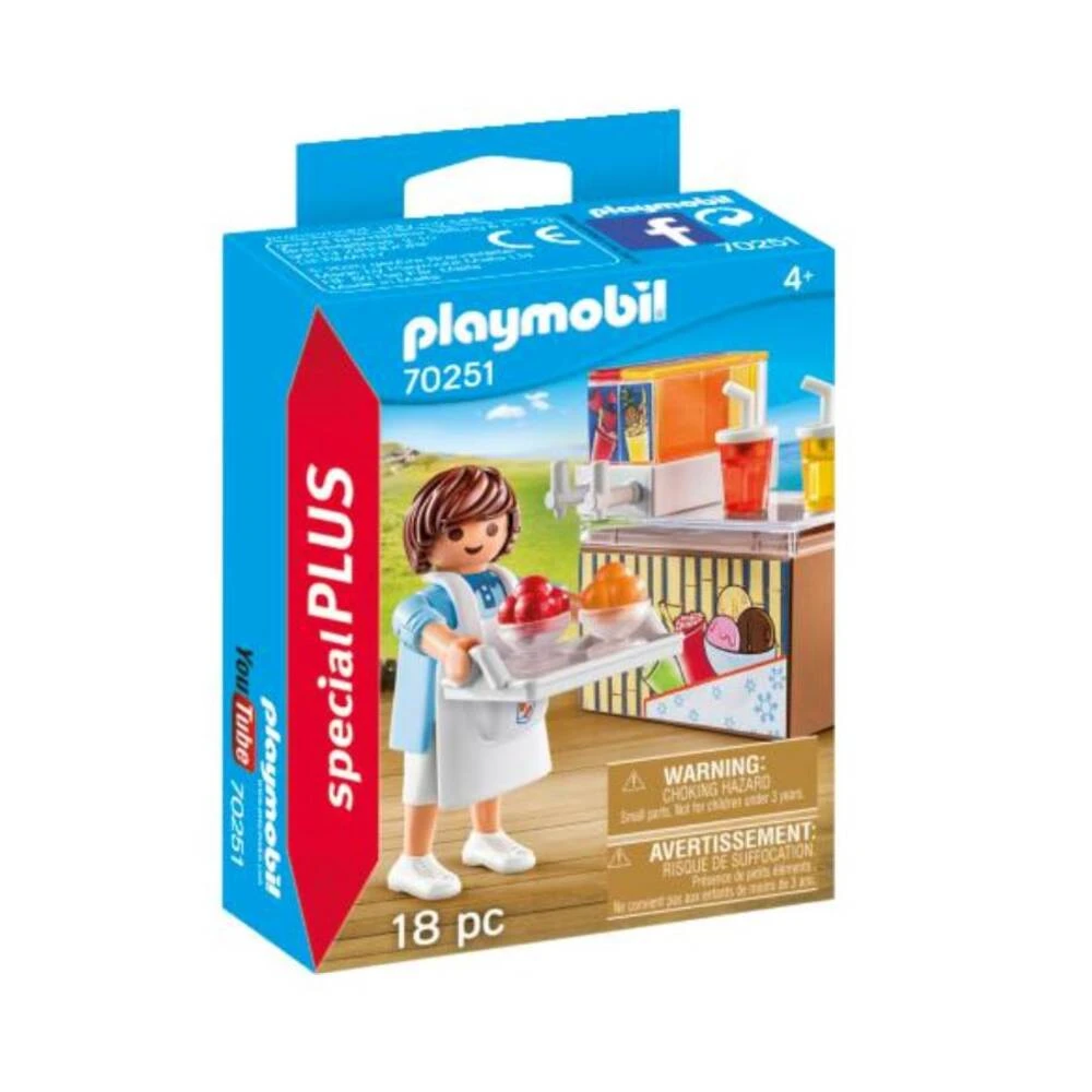 PLAYMOBIL SpecialPLUS Slush-verkoper 70251 1 PLAYMOBIL SpecialPLUS Slush-verkoper 70251