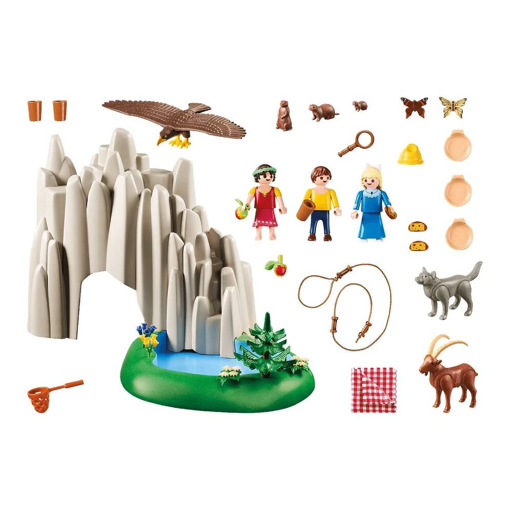 PLAYMOBIL Heidi Met Klara En Peter Bij Het Meer 70254 2 PLAYMOBIL Heidi Met Klara En Peter Bij Het Meer 70254 - Afbeelding 2