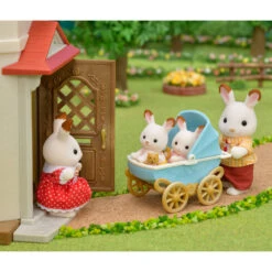 Sylvanian Families Tweeling Chocoladekonijn Met Kinderwagen 5432 9 Sylvanian Families Tweeling Chocoladekonijn Met Kinderwagen 5432 -Speelwereld Plezier 1982155 e8daf3c5