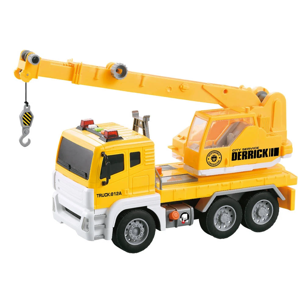 No Brand Engineering Kraan Met Licht En Geluid - 1:12 1 No Brand Engineering Kraan Met Licht En Geluid - 1:12