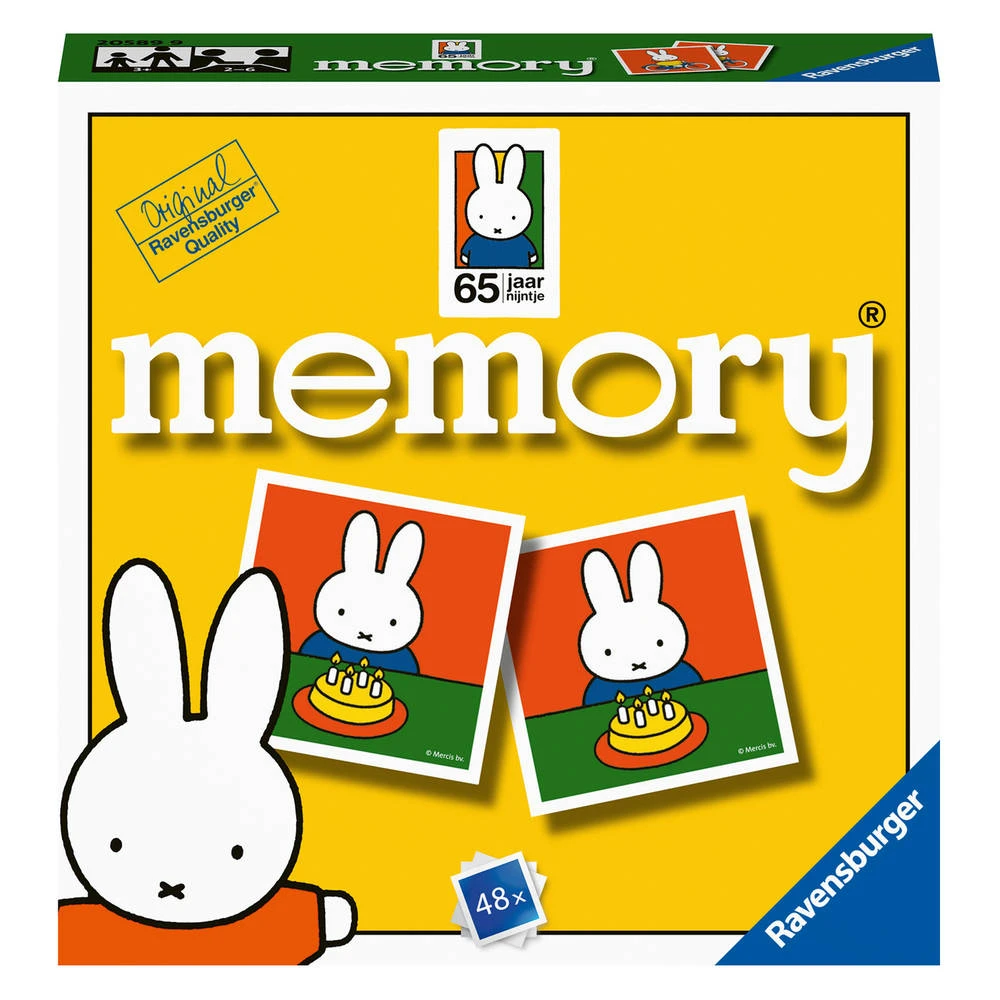Ravensburger Nijntje Mini-memory 2 Ravensburger Nijntje Mini-memory - Afbeelding 2