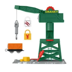 MATTEL Thomas & Friends TrackMaster Cranky De Hijskraan Speelset -Speelwereld Plezier 1983704 5d203123