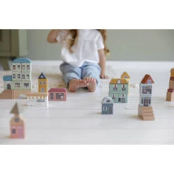 Little Dutch Little Railway Collection Blokkenstad 50-delig -Speelwereld Plezier 1983922 d1a99829