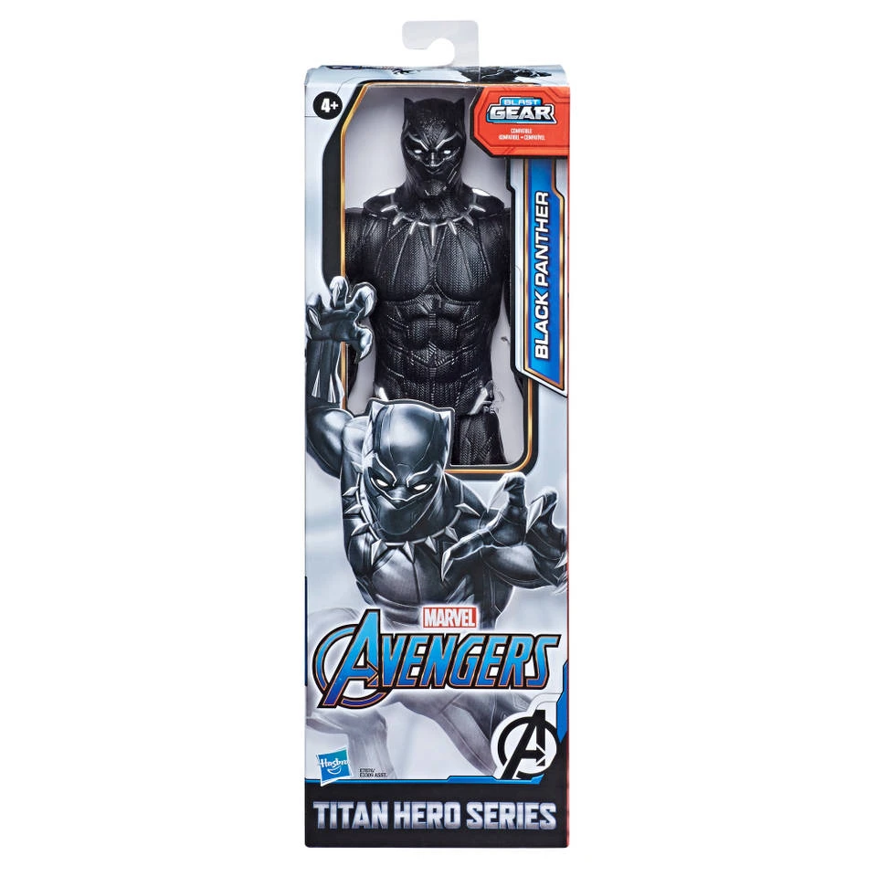Hasbro Marvel Avengers Titan Heroes Figuur Black Panther - 30 Cm 2 Hasbro Marvel Avengers Titan Heroes Figuur Black Panther - 30 Cm - Afbeelding 2