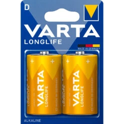 No Brand Varta Longlife Alkaline D-batterijen 2-delig