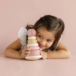 Little Dutch Tuimelringpiramide Wild Flowers -Speelwereld Plezier 1985455 990fabe8