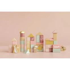 Little Dutch Houten Bouwblokken - Roze -Speelwereld Plezier 1985459 e52b269b