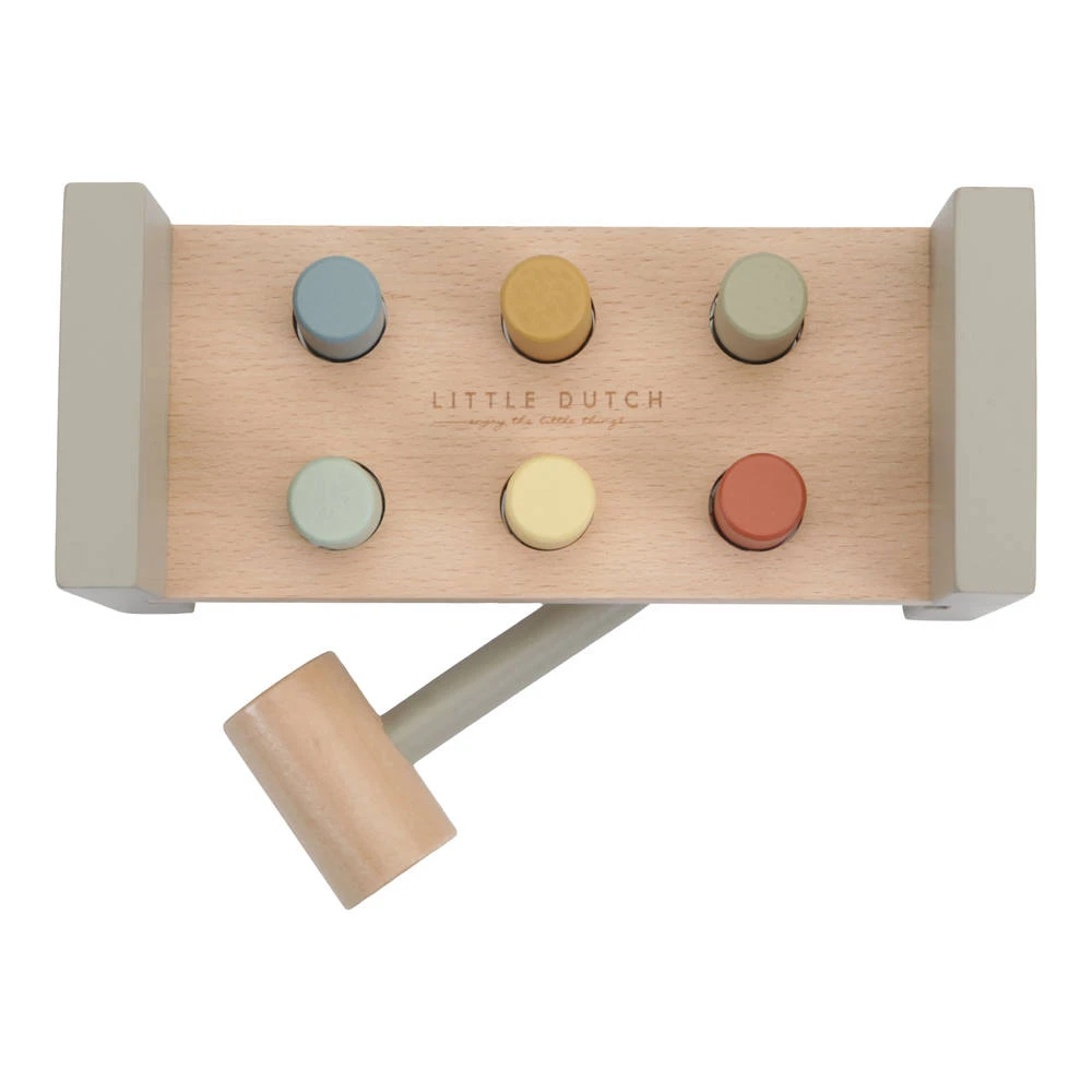 Little Dutch Houten Hamerbank Little Goose 3 Little Dutch Houten Hamerbank Little Goose - Afbeelding 3