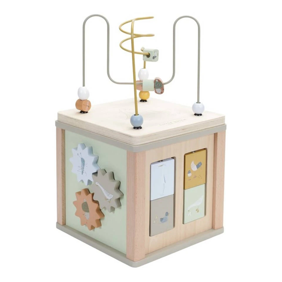 Little Dutch Houten Activiteitenkubus Little Goose 2 Little Dutch Houten Activiteitenkubus Little Goose - Afbeelding 2