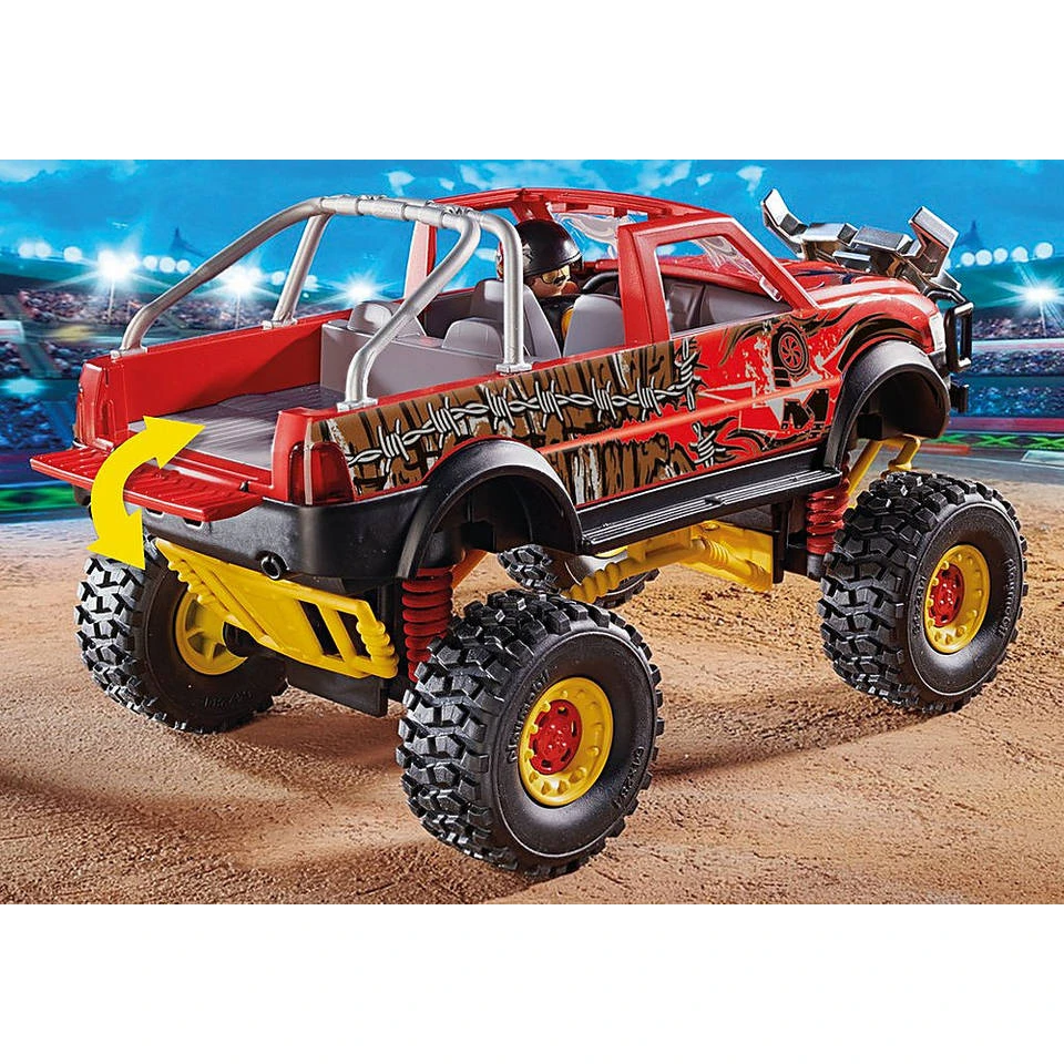 PLAYMOBIL Stuntshow Monstertruck Met Hoorns 70549 3 PLAYMOBIL Stuntshow Monstertruck Met Hoorns 70549 - Afbeelding 3