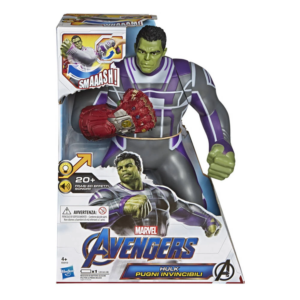 Hasbro Avengers Power Punch Figuur Hulk 2 Hasbro Avengers Power Punch Figuur Hulk - Afbeelding 2