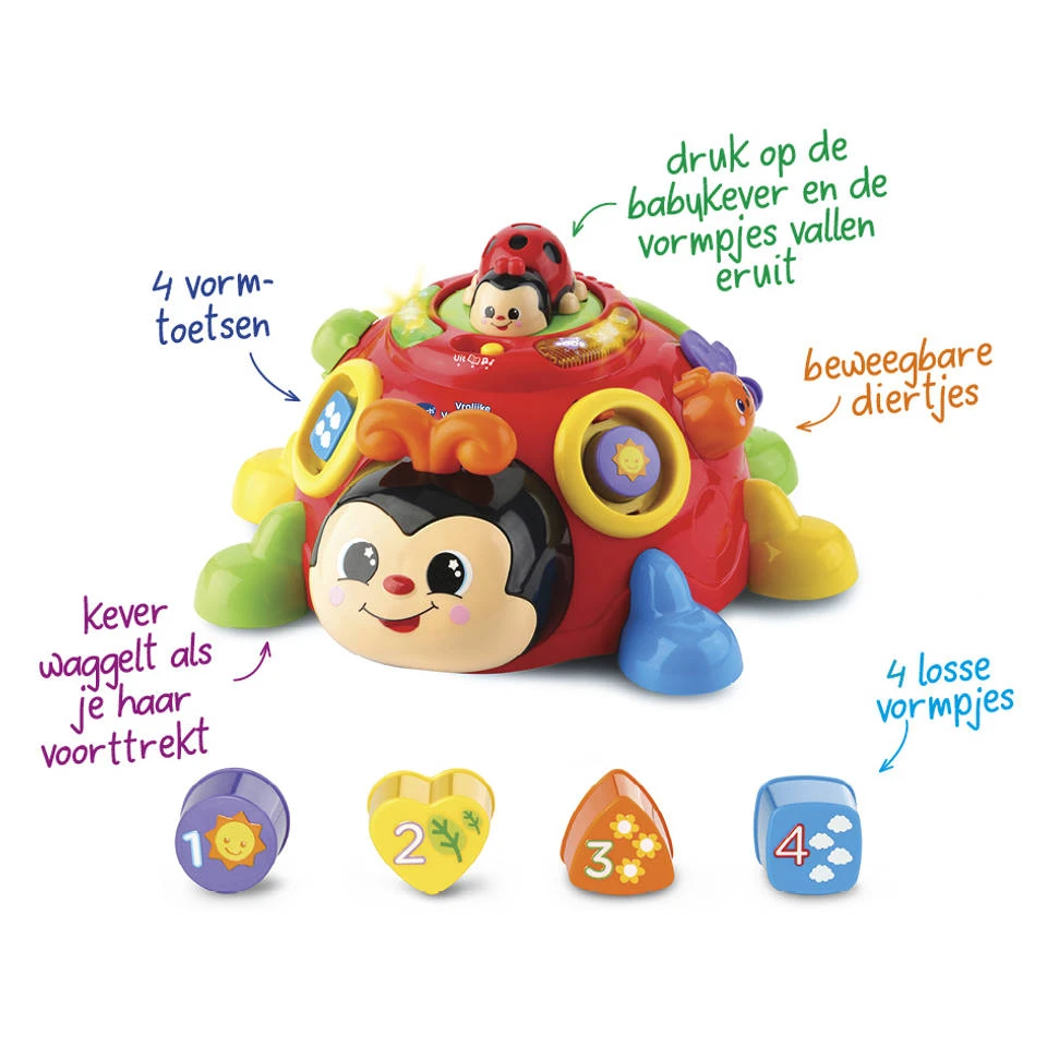VTech Vrolijke Vormenkever 2 VTech Vrolijke Vormenkever - Afbeelding 2