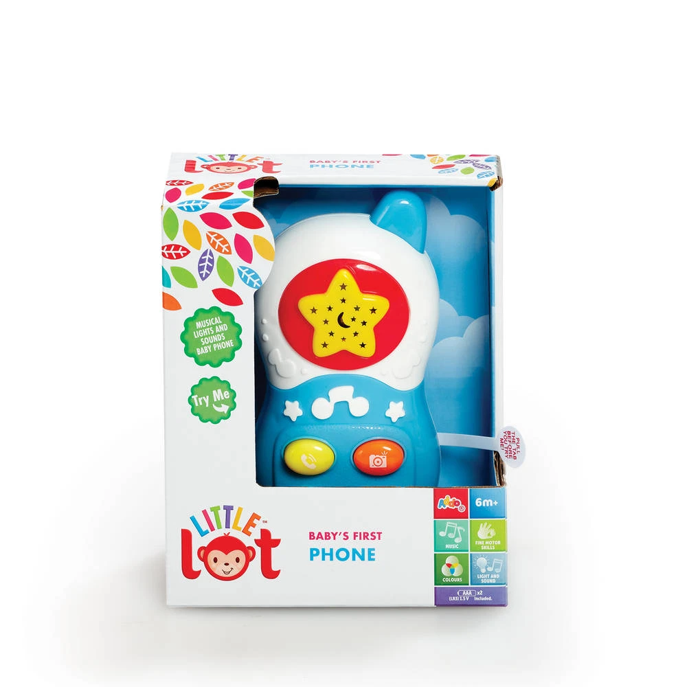 Little Lot Baby's Eerste Telefoon 2 Little Lot Baby's Eerste Telefoon - Afbeelding 2
