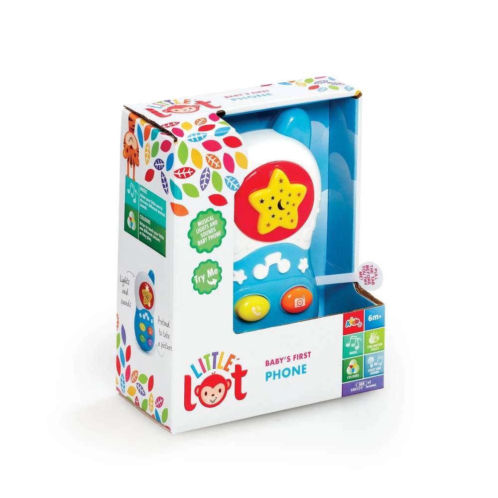 Little Lot Baby's Eerste Telefoon 3 Little Lot Baby's Eerste Telefoon - Afbeelding 3