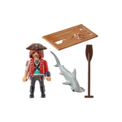 PLAYMOBIL SpecialPLUS Piraat Met Vlot En Hamerhaai 70598 -Speelwereld Plezier 1987180 6864027d
