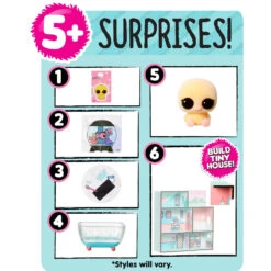 L.O.L. Surprise! Mini's Met Verrassingen Pluizige Minidiertjes -Speelwereld Plezier 1987986 ea4a4396