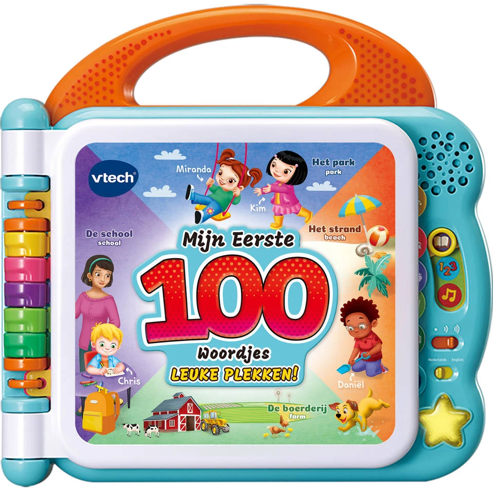 VTech Mijn Eerste 100 Woordjes Leuke Plekken 1 VTech Mijn Eerste 100 Woordjes Leuke Plekken