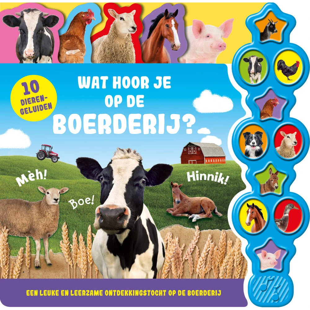 No Brand Wat Hoor Je Op De Boerderij? 10 Dierengeluiden 1 No Brand Wat Hoor Je Op De Boerderij? 10 Dierengeluiden
