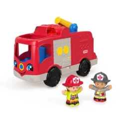 Fisher Price Fisher-Price Little People Grote Brandweerauto Speelset