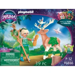 PLAYMOBIL Adventures Of Ayuma Forest Fairy Met Totemdier 70806 -Speelwereld Plezier 1989324 e538844d
