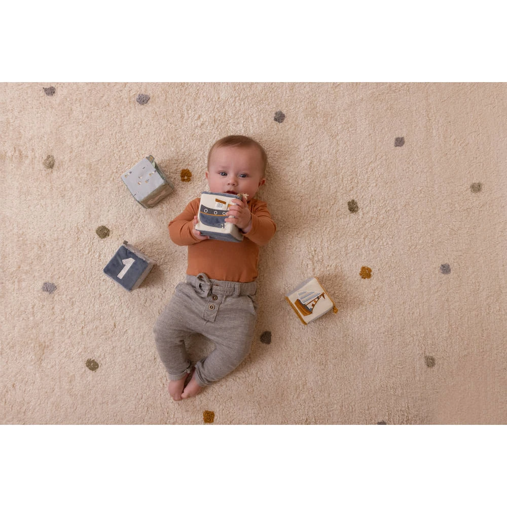 Little Dutch Sailor's Bay Zachte Blokkenset Set Van 4 3 Little Dutch Sailor's Bay Zachte Blokkenset Set Van 4 - Afbeelding 3