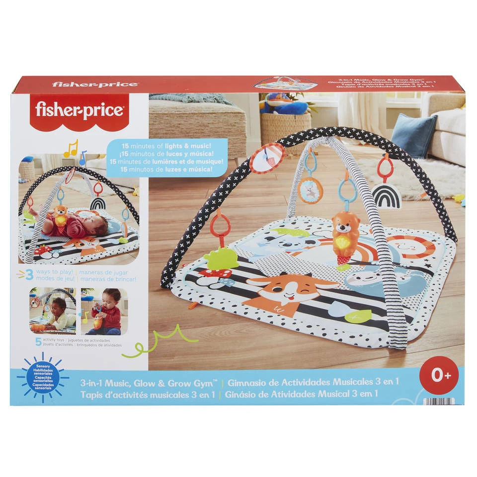 Fisher Price Fisher-Price 3-in-1 Gym Met Muziek En Lichtjes 3 Fisher Price Fisher-Price 3-in-1 Gym Met Muziek En Lichtjes - Afbeelding 3