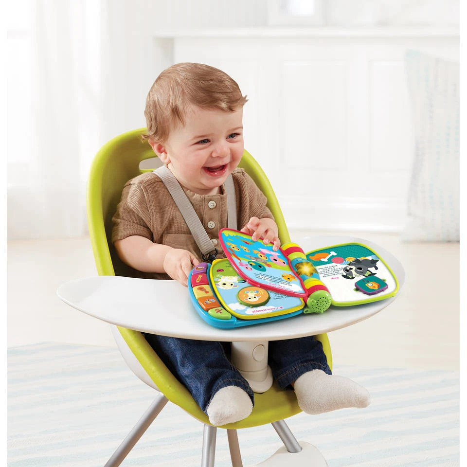 VTech Baby Dierenvriendjes Liedjesboek - Blauw 4 VTech Baby Dierenvriendjes Liedjesboek - Blauw - Afbeelding 4