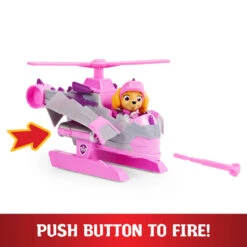 SPIN MASTER PAW Patrol Rescue Knights Voertuig Skye -Speelwereld Plezier 1990896 f54b7fef