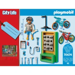 PLAYMOBIL Giftset E-bike Werkplaats 70674 -Speelwereld Plezier 1991396 1f39ed1e